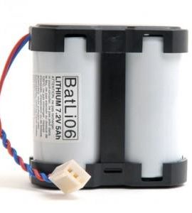 Batteria Compatibile BATLI06 al litio per antifurti Logisty, Daitem 7,2V 5Ah
