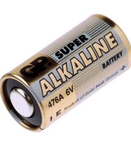 Pila Alkalina 6V 4LR44  x radioc. , GP GP476A, 4LR44 batteria alcalina